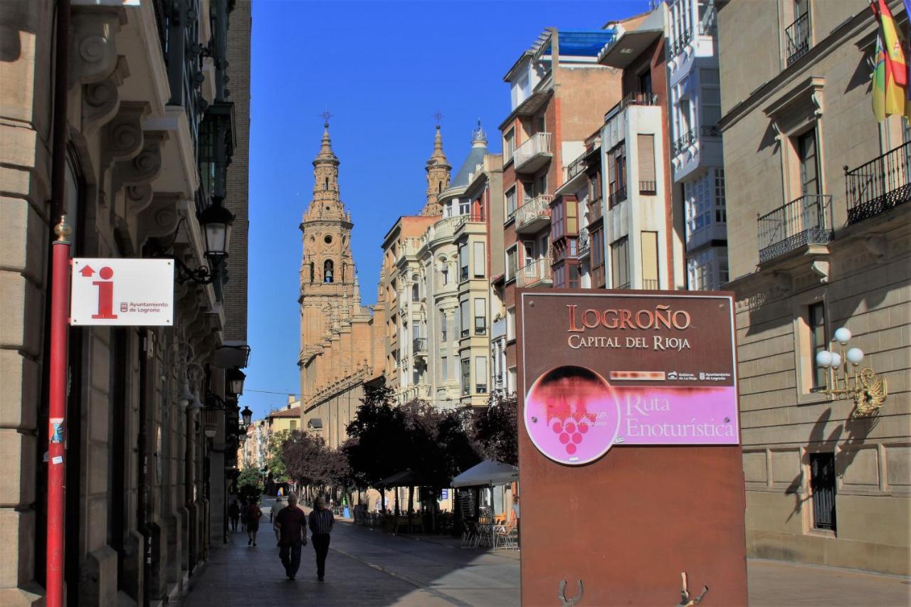 Apartamento Pleno Centro Junto Ayuntamiento Logrono Ngoại thất bức ảnh
